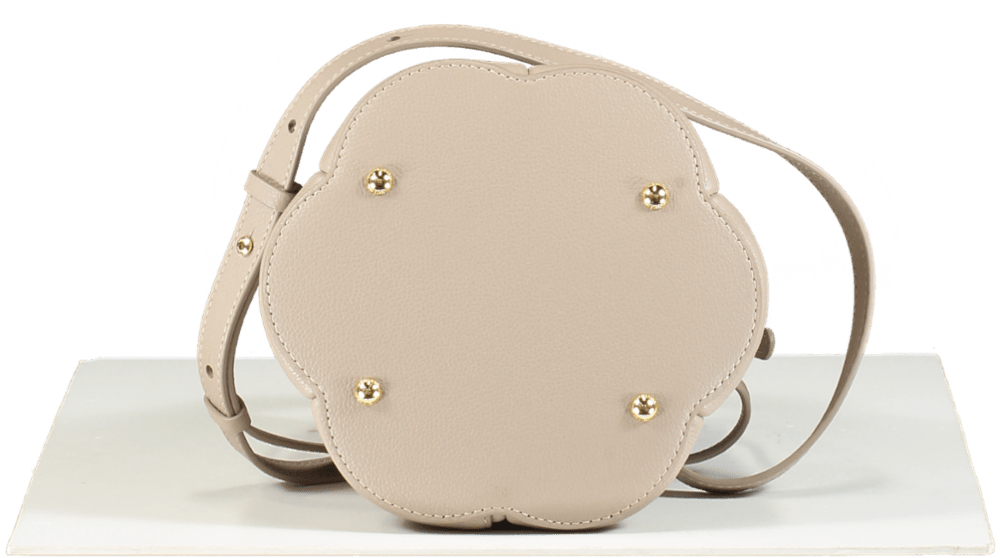 Poléne Beige Taupe Numéro Huit Leather Bag - Reliked