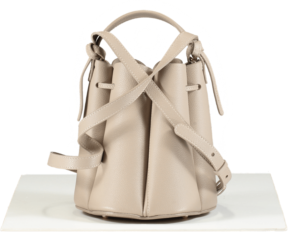 Poléne Beige Taupe Numéro Huit Leather Bag - Reliked