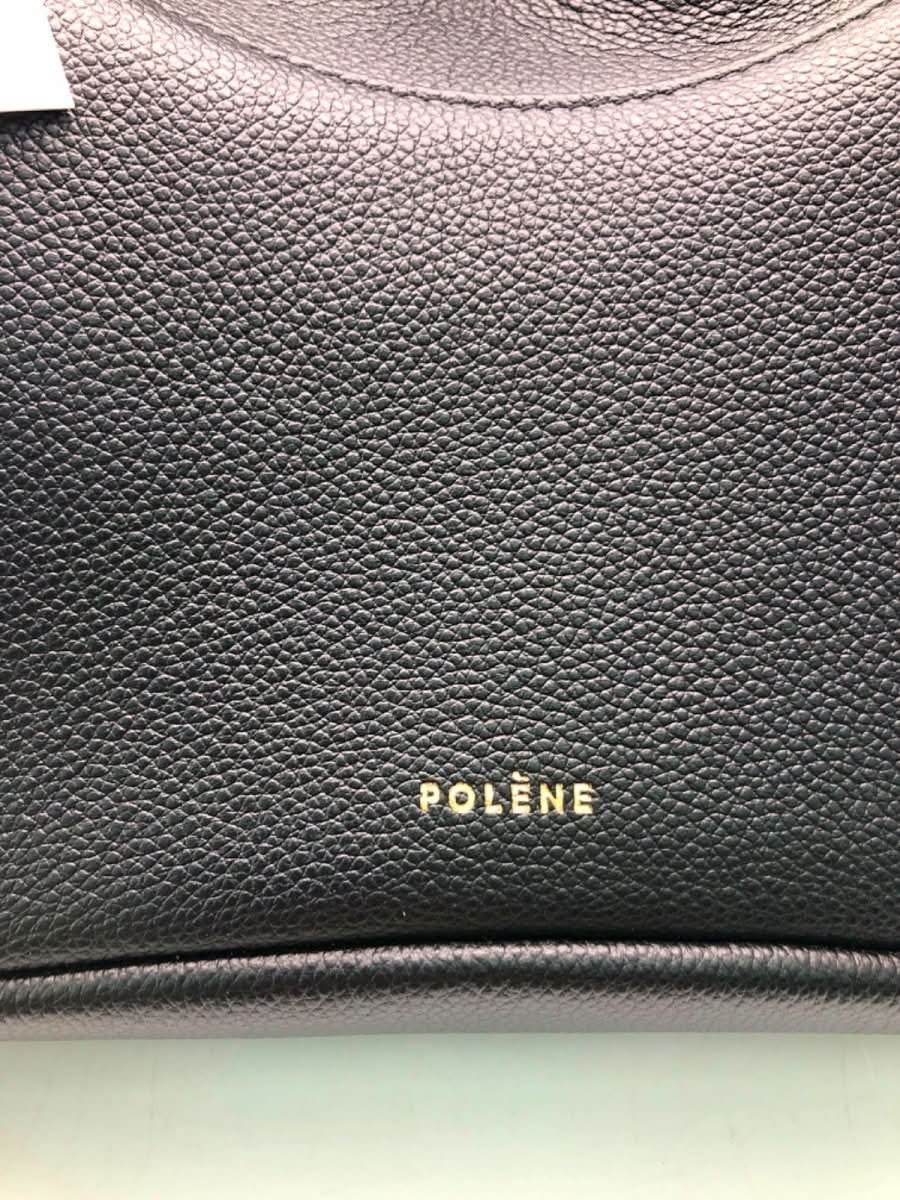 Polène Black Leather Shoulder Bag - Reliked