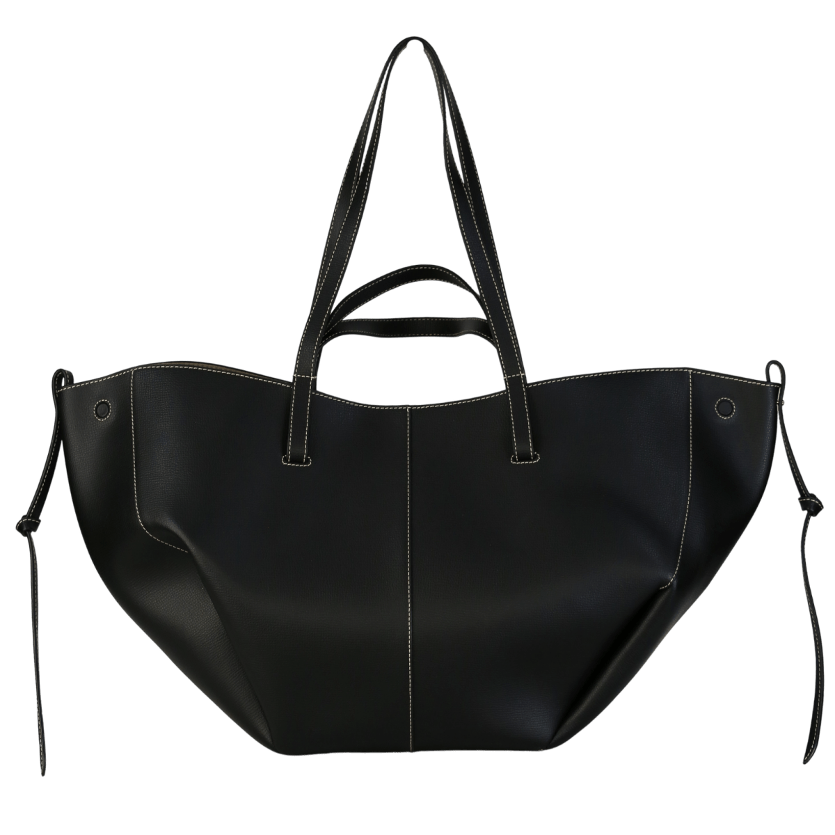 Polène Paris Black Leather Cyme Bag - Reliked