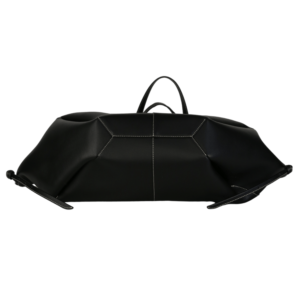 Polène Paris Black Leather Cyme Bag - Reliked