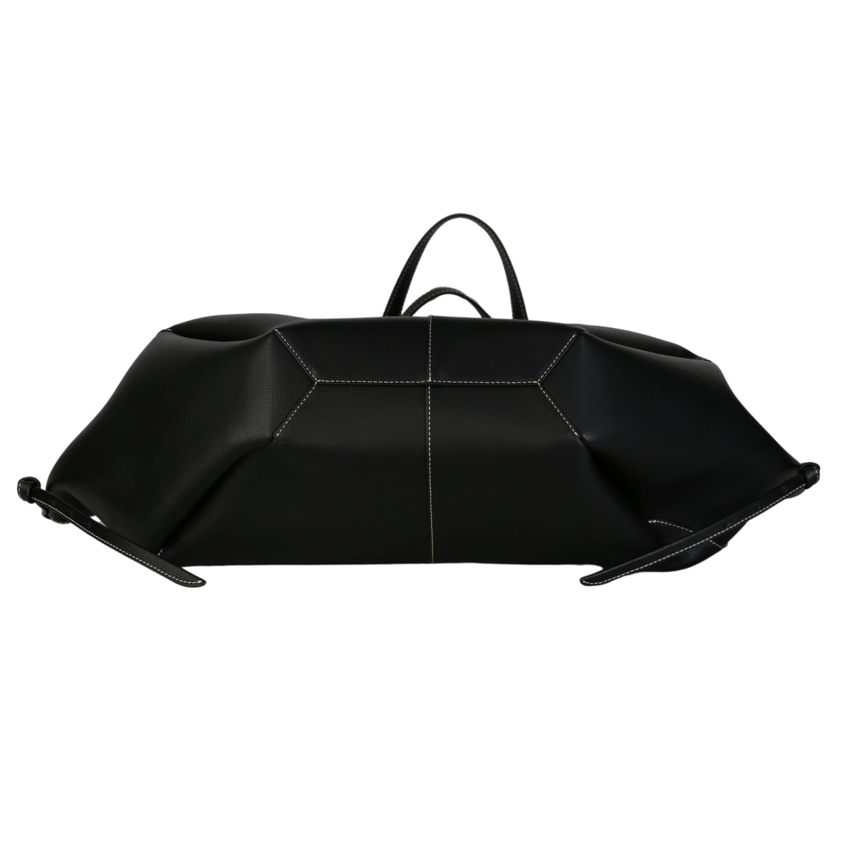 Polène Paris Black Leather Cyme Bag - Reliked