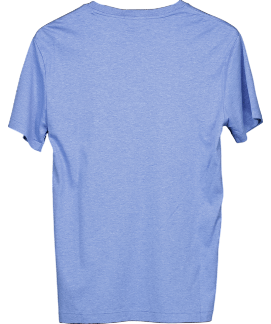 Polo Ralph Lauren Blue Slim Fit Jersey Crewneck T-shirt UK S - Reliked