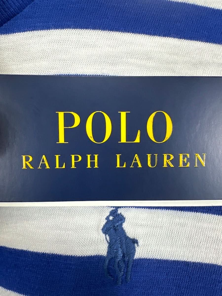 Polo Ralph Lauren Blue Striped Embroidered Polo Pony Logo T-Shirt Dress UK XL - Reliked
