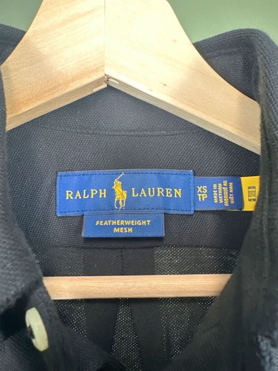 Polo Ralph Lauren Classic Black Long Sleeve polo jersey Shirt SZ XS - Reliked