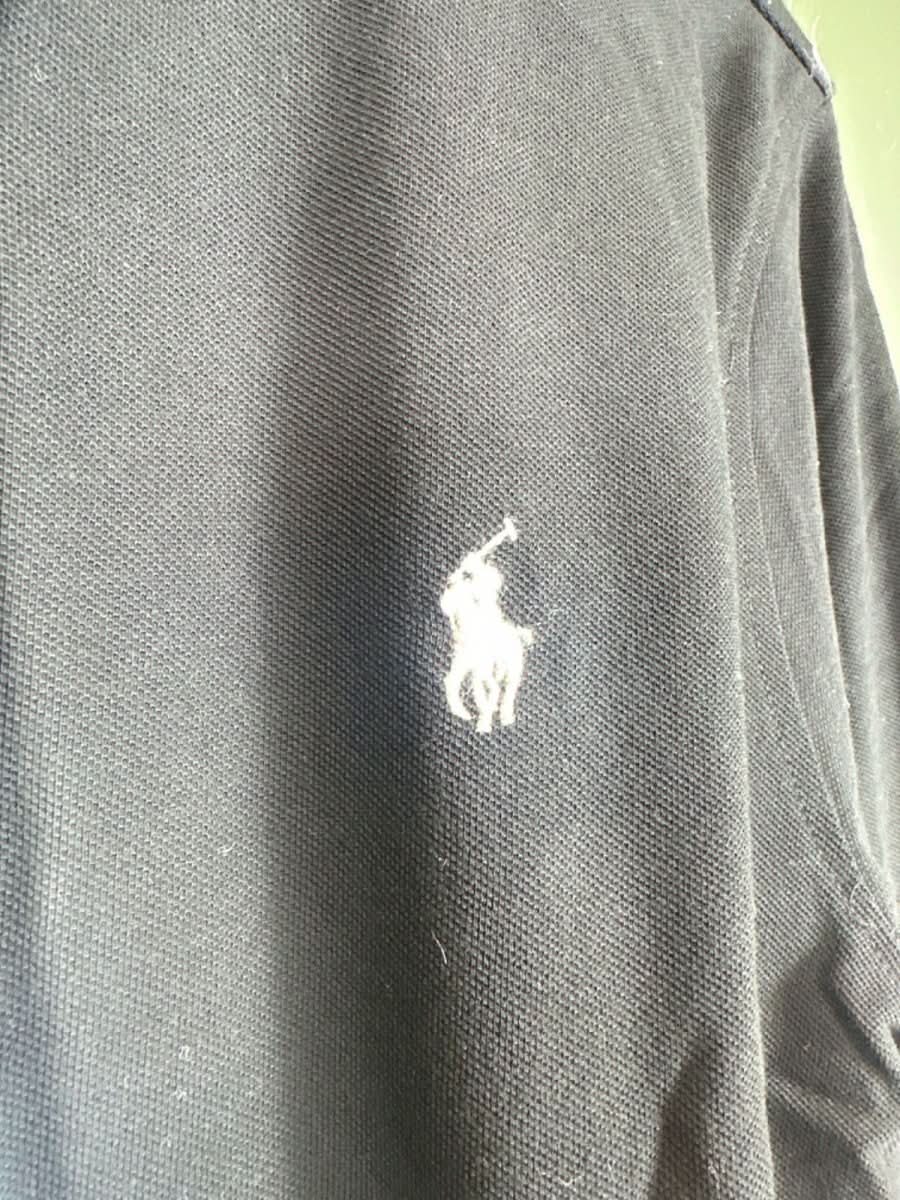 Polo Ralph Lauren Classic Black Long Sleeve polo jersey Shirt SZ XS - Reliked