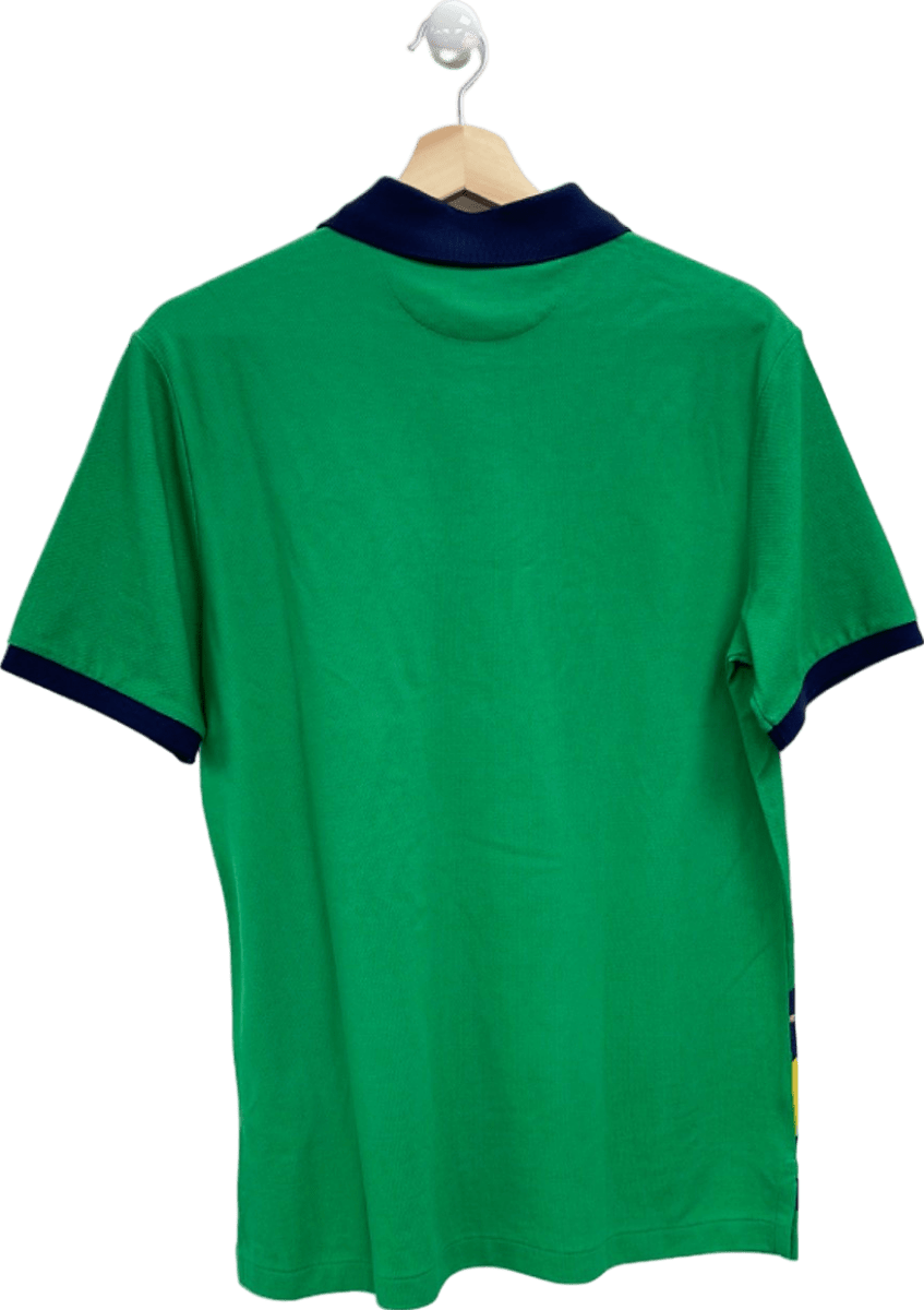 Polo Ralph Lauren Green Polo Shirt Classic Fit UK S - Reliked