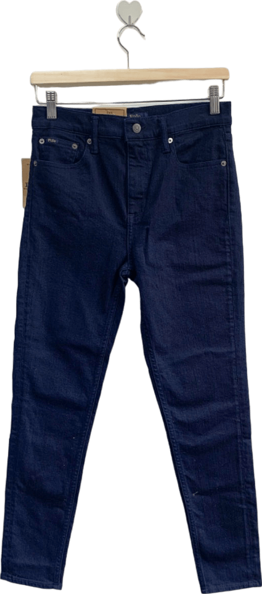 Polo Ralph Lauren Indigo The Tompkins Skinny High Rise Ankle Jeans W27 - Reliked
