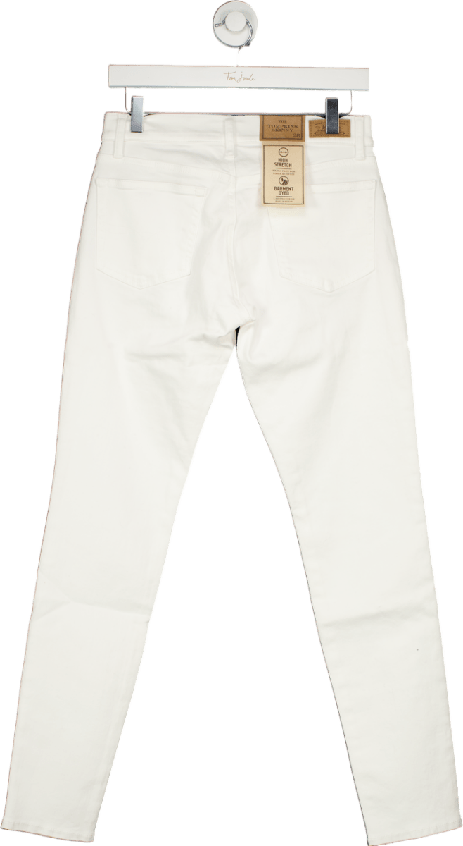 Polo Ralph Lauren White Tompkins Skinny Jeans W28 - Reliked
