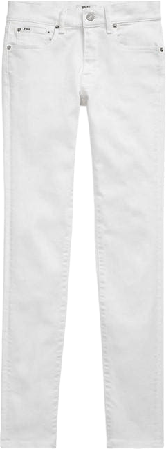 Polo Ralph Lauren White Tompkins Skinny Jeans W28 - Reliked