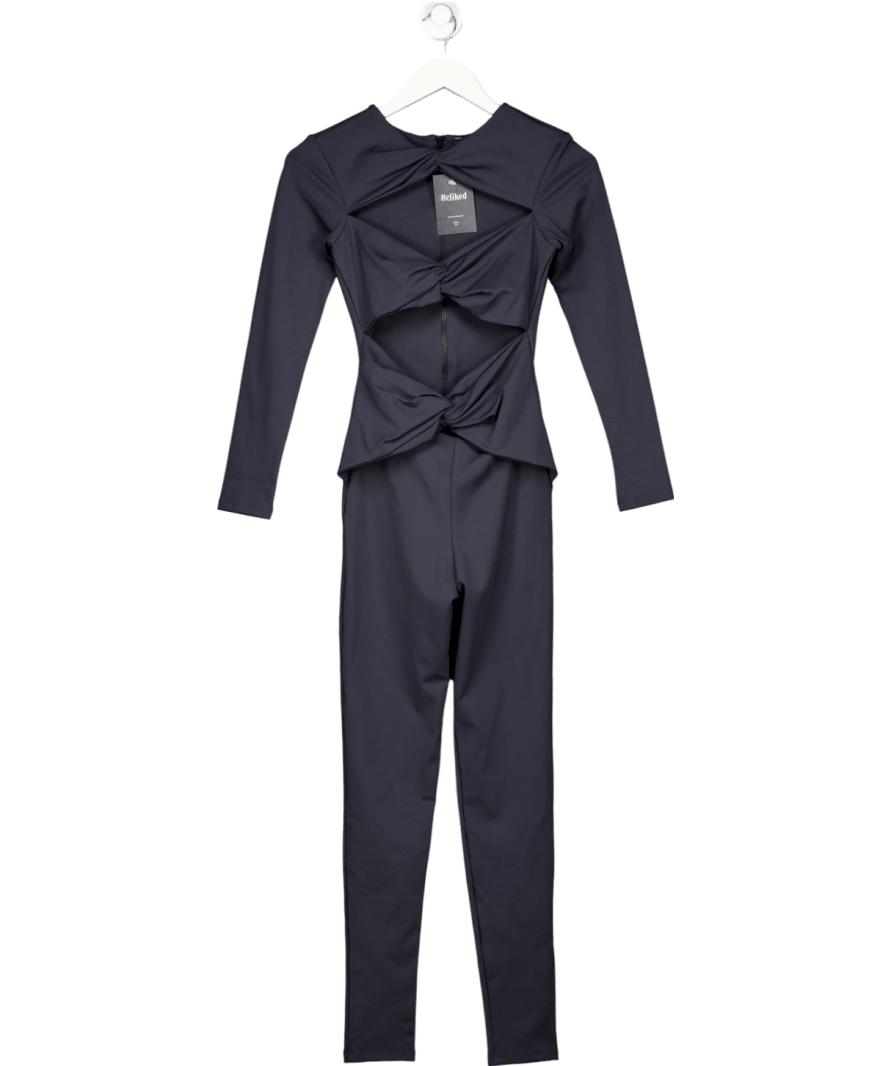 Porto De Bras Lauren Long Sleeve Suit Black UK S - Reliked