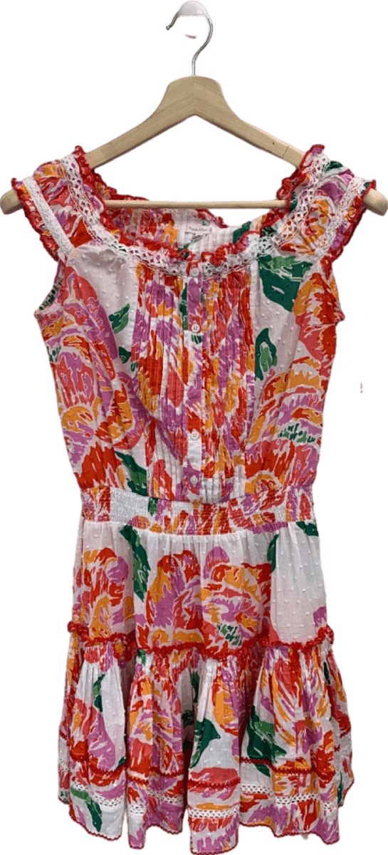 Poupette St Barth Multicolour Floral Dress UK XS - Reliked