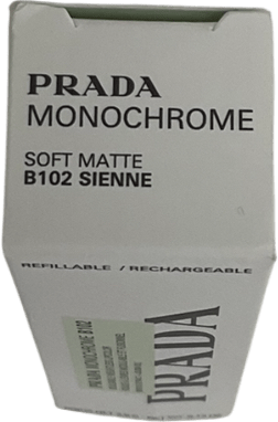 Prada Beauty Monochrome Soft Matte Lipstick B102 Sienne 3.8g - Reliked