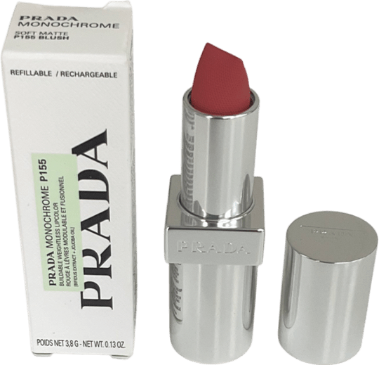 Prada Beauty Monochrome Soft Matte Lipstick P155 Blush 3.8g - Reliked