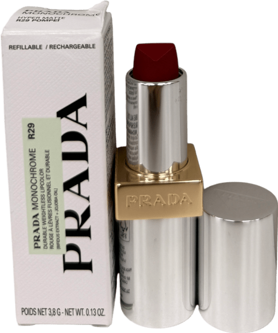 Prada Beauty Monochrome Soft Matte Lipstick R29 Pompei 3.8G - Reliked