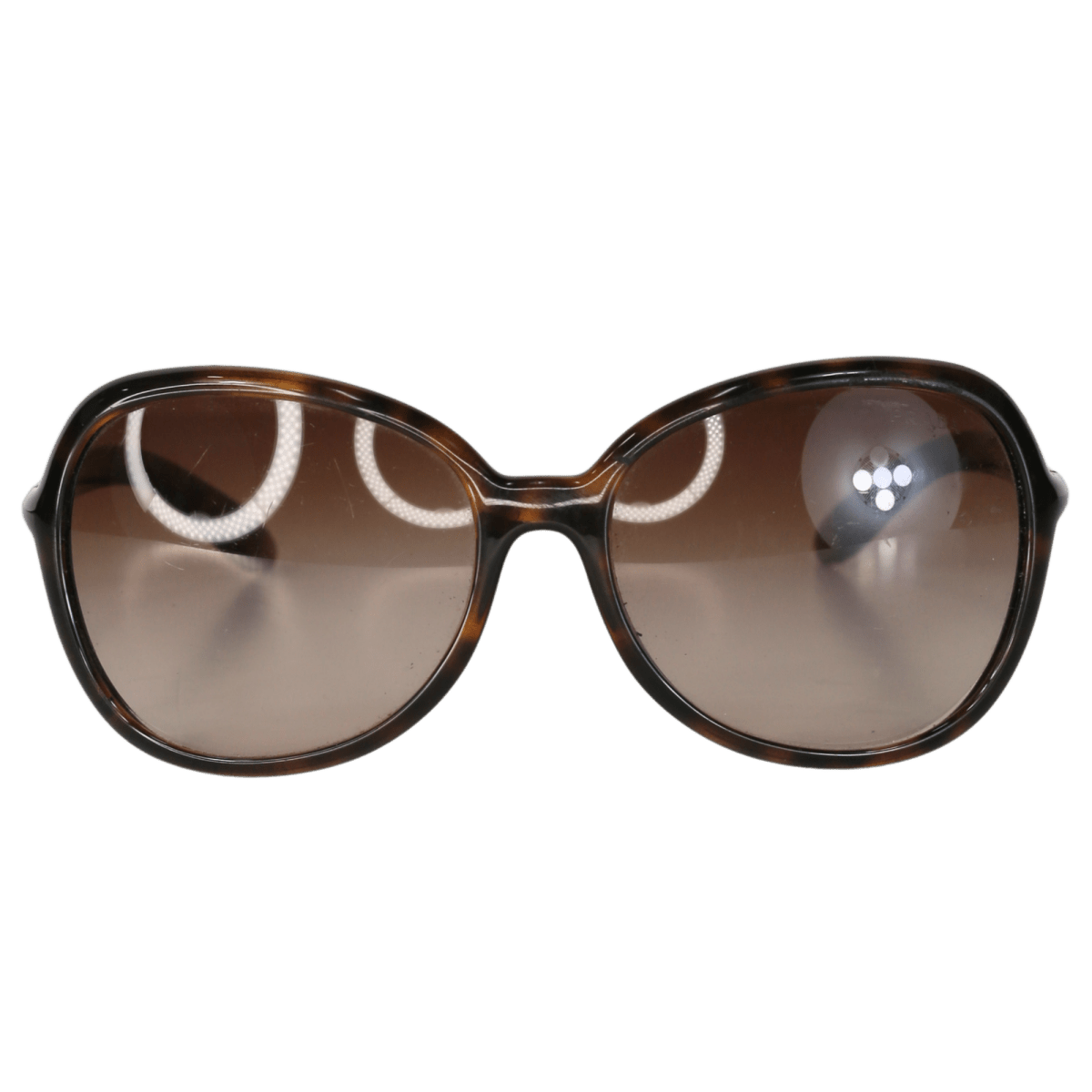 Prada Brown Tortoise Butterfly Sunglasses Spr25l - Reliked