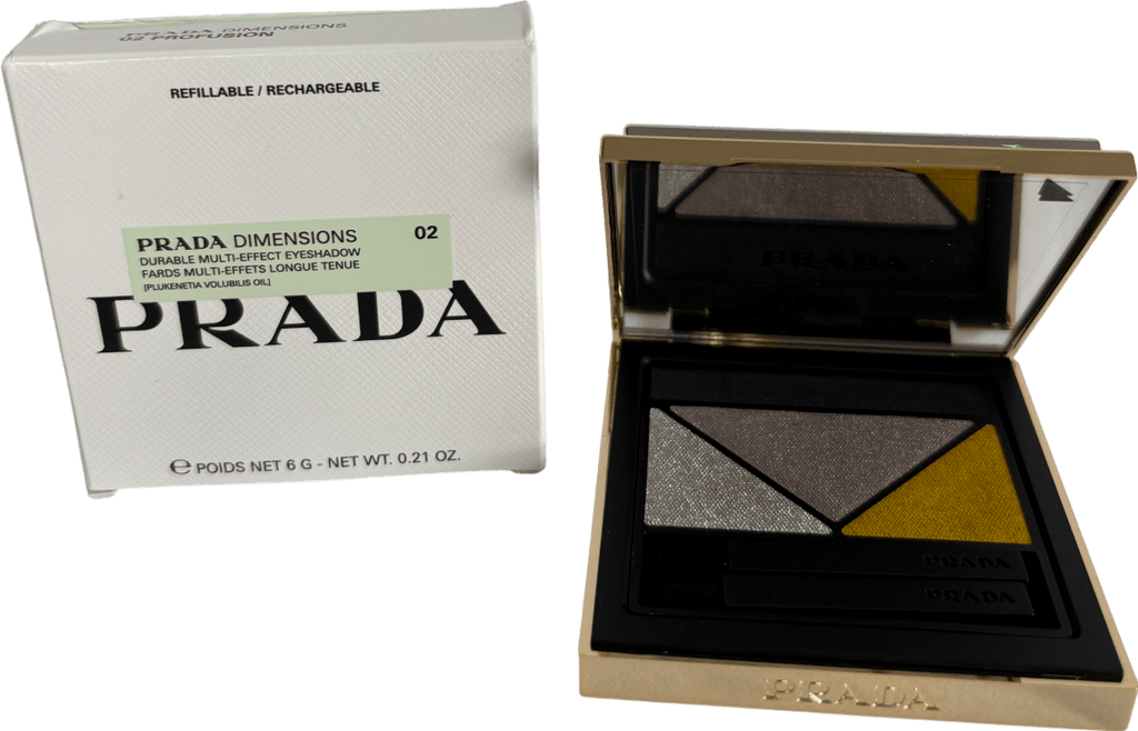 Prada Dimensions Durable Multi - effect Eyeshadow Palette 02 Profusion 6g - Reliked