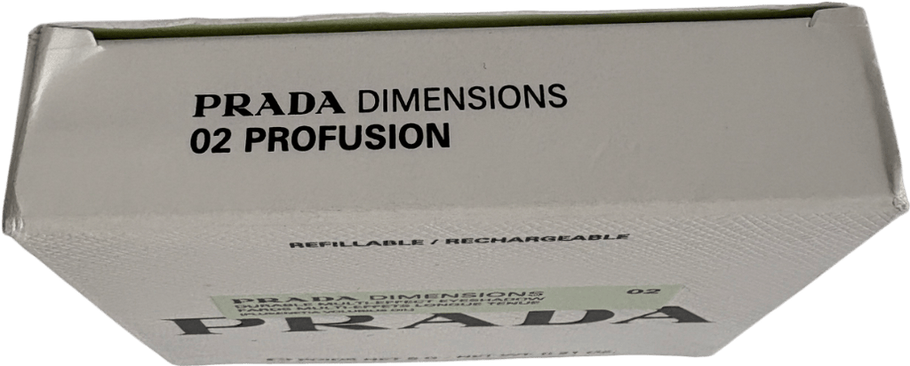 Prada Dimensions Durable Multi - effect Eyeshadow Palette 02 Profusion 6g - Reliked
