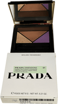 Prada Dimensions Durable Multi - effect Eyeshadow Palette Portrait 6g - Reliked