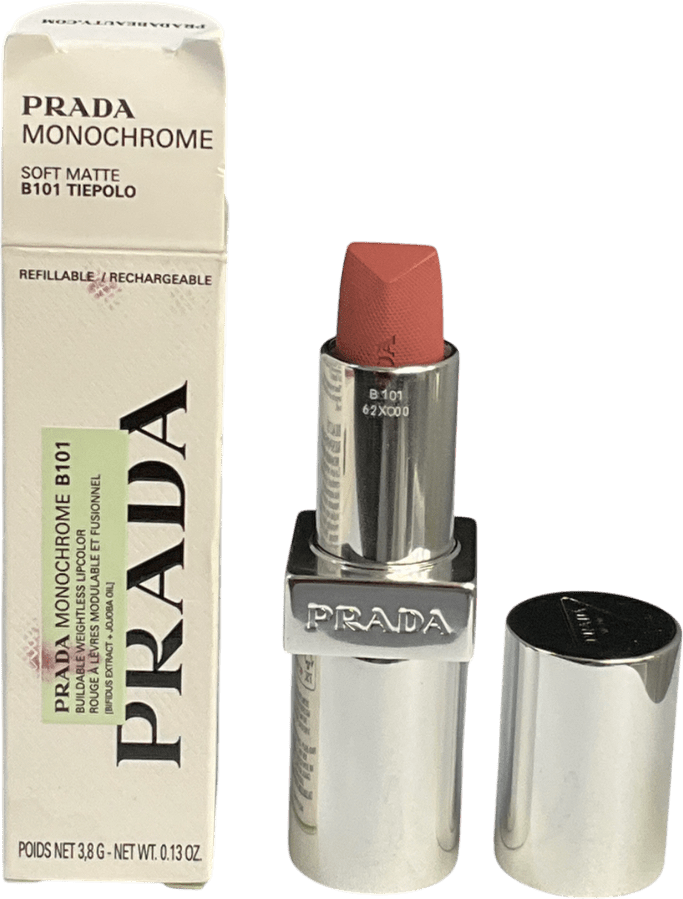 Prada Monochrome Hyper Matte Lipstick B101 3.8 g - Reliked