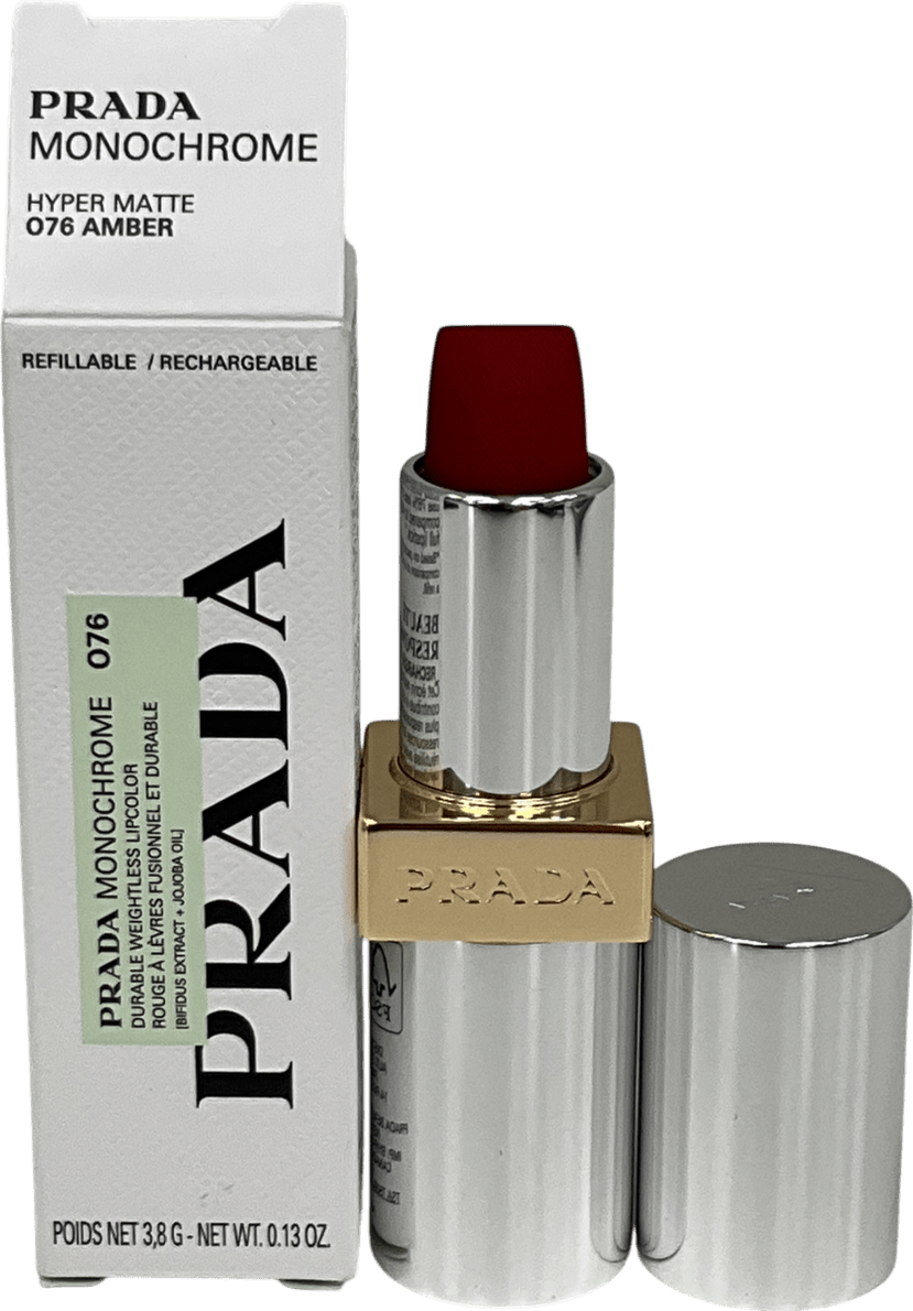 Prada Monochrome Soft Matte Lipstick 076 3.8g - Reliked