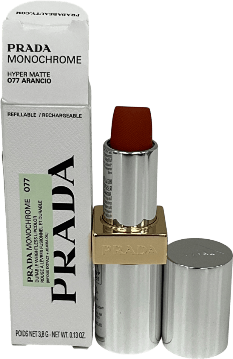 Prada Monochrome Soft Matte Lipstick 077 3.8g - Reliked