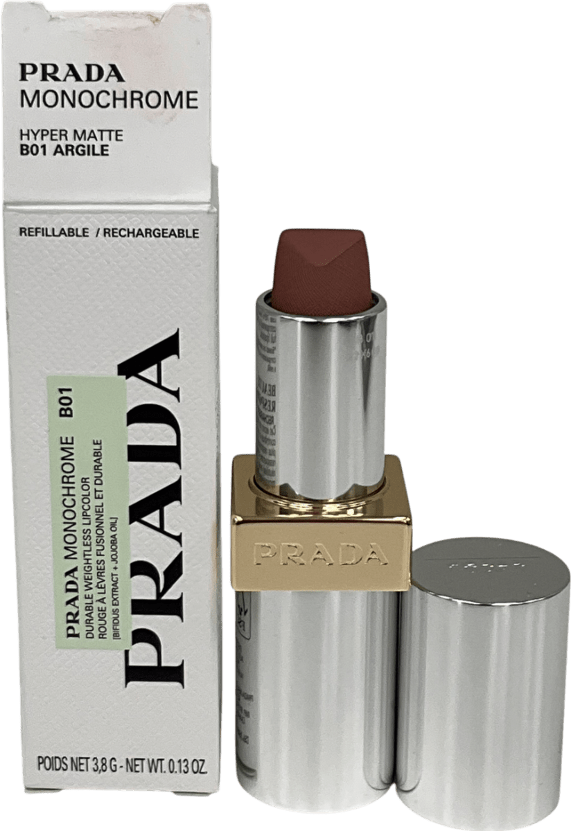 Prada Monochrome Soft Matte Lipstick B01 3.8g - Reliked