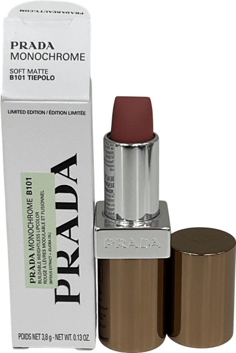 Prada Monochrome Soft Matte Lipstick B101 3.8g - Reliked