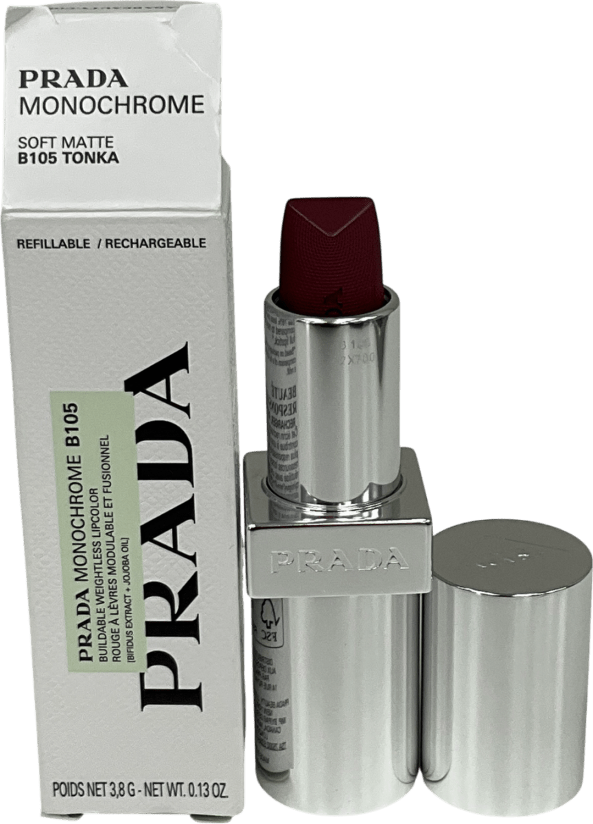 Prada Monochrome Soft Matte Lipstick B105 3.8g - Reliked