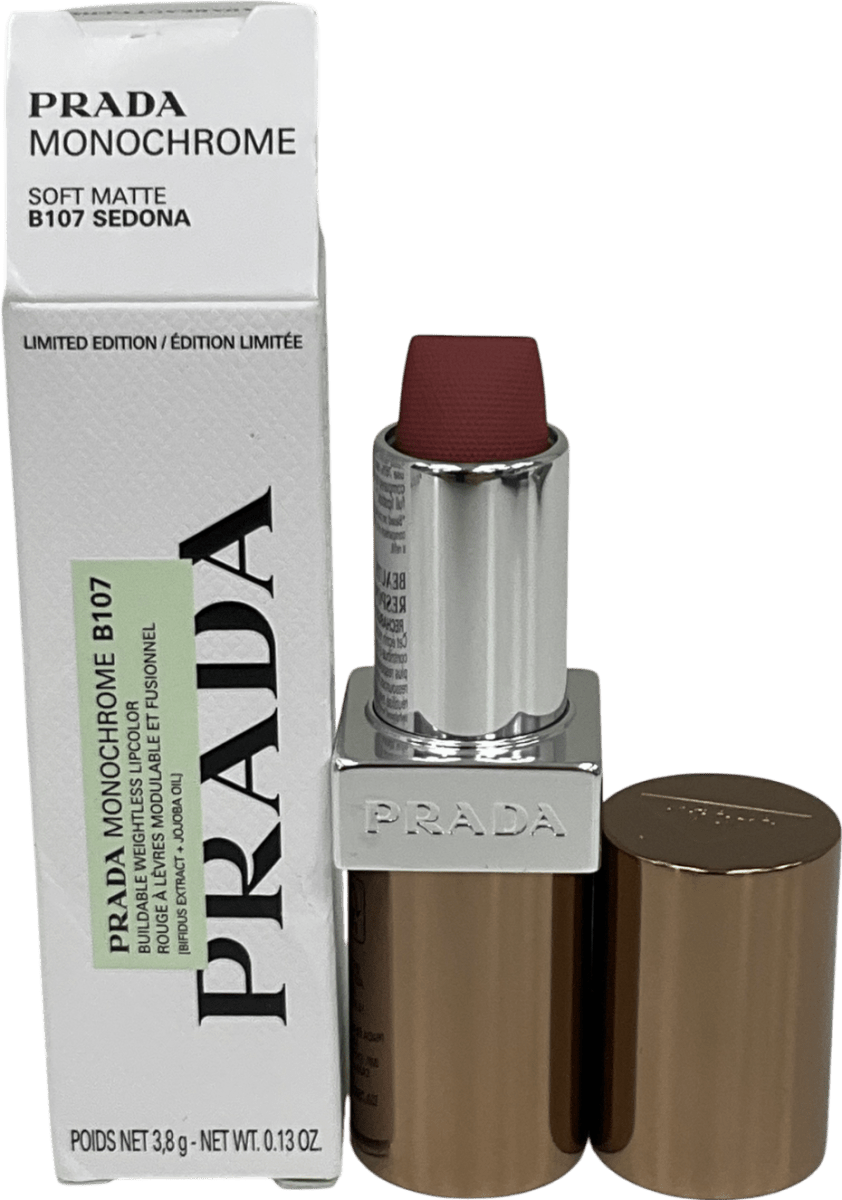 Prada Monochrome Soft Matte Lipstick B107 3.8g - Reliked