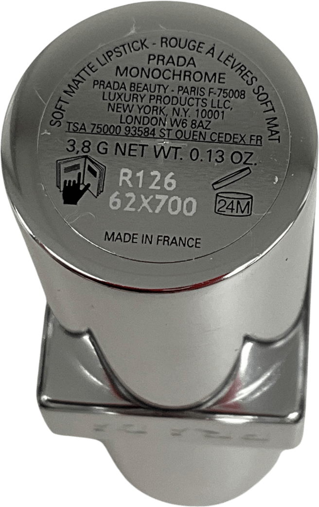 Prada Monochrome Soft Matte Lipstick R126 3.8g - Reliked