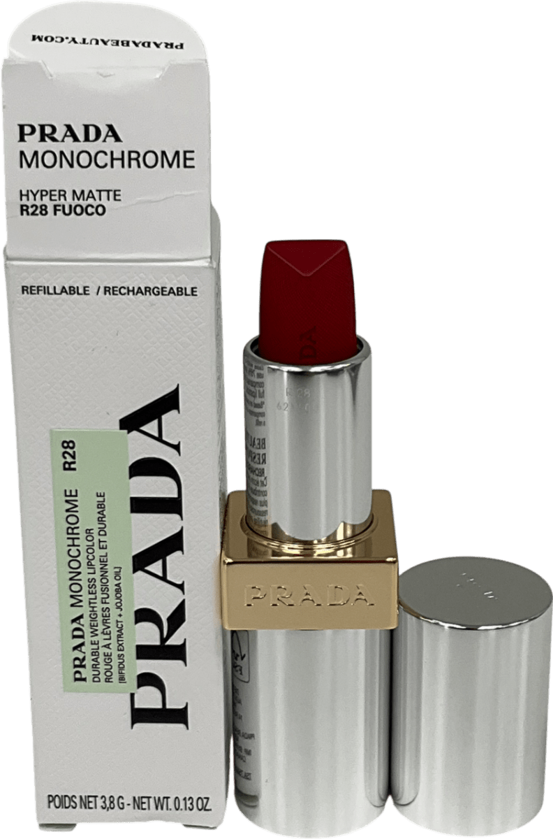 Prada Monochrome Soft Matte Lipstick R28 3.8g - Reliked