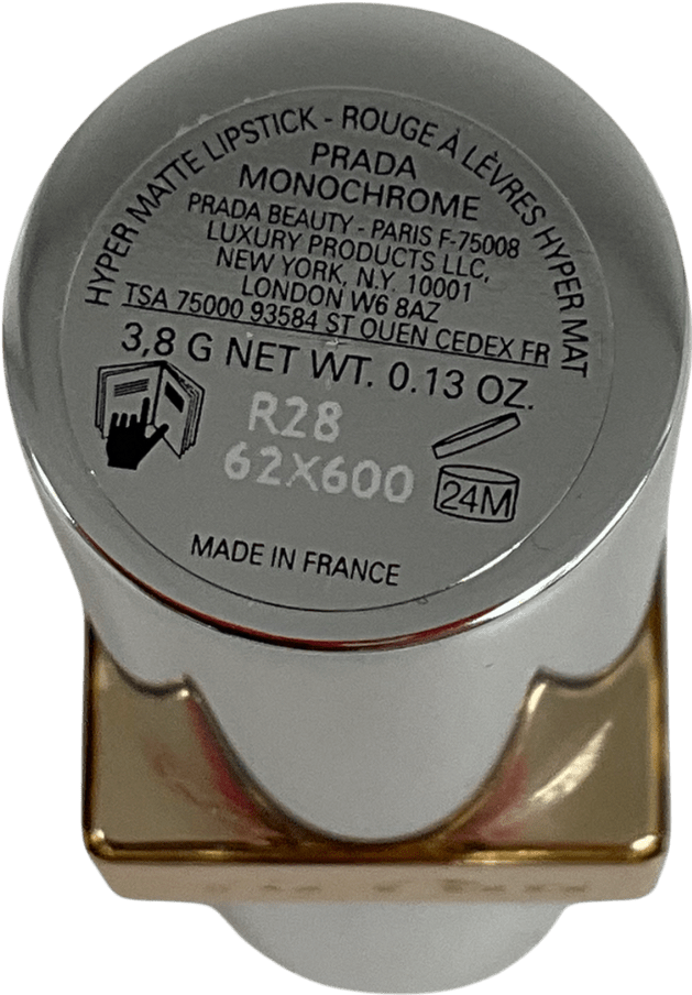 Prada Monochrome Soft Matte Lipstick R28 3.8g - Reliked
