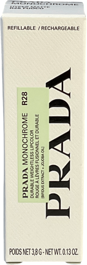 Prada Monochrome Soft Matte Lipstick R28 RUOCO 3.8g - Reliked