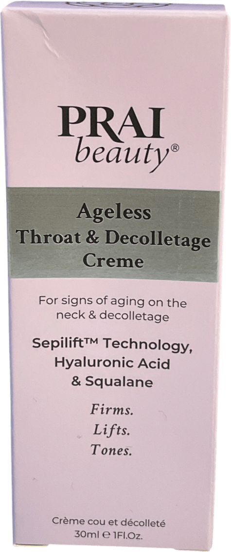 prai Ageless Throat & Decolletage Creme 30ml - Reliked