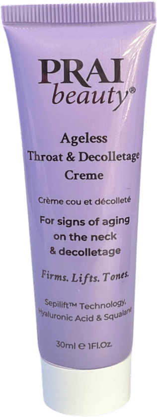prai Ageless Throat & Decolletage Creme 30ml - Reliked