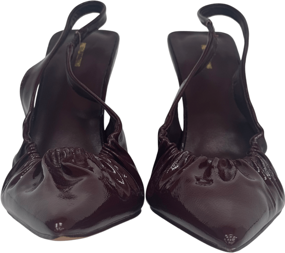 PrettyLittleThing Purple Slingback Heeled Court Shoe UK 8 EU 41 👠 - Reliked