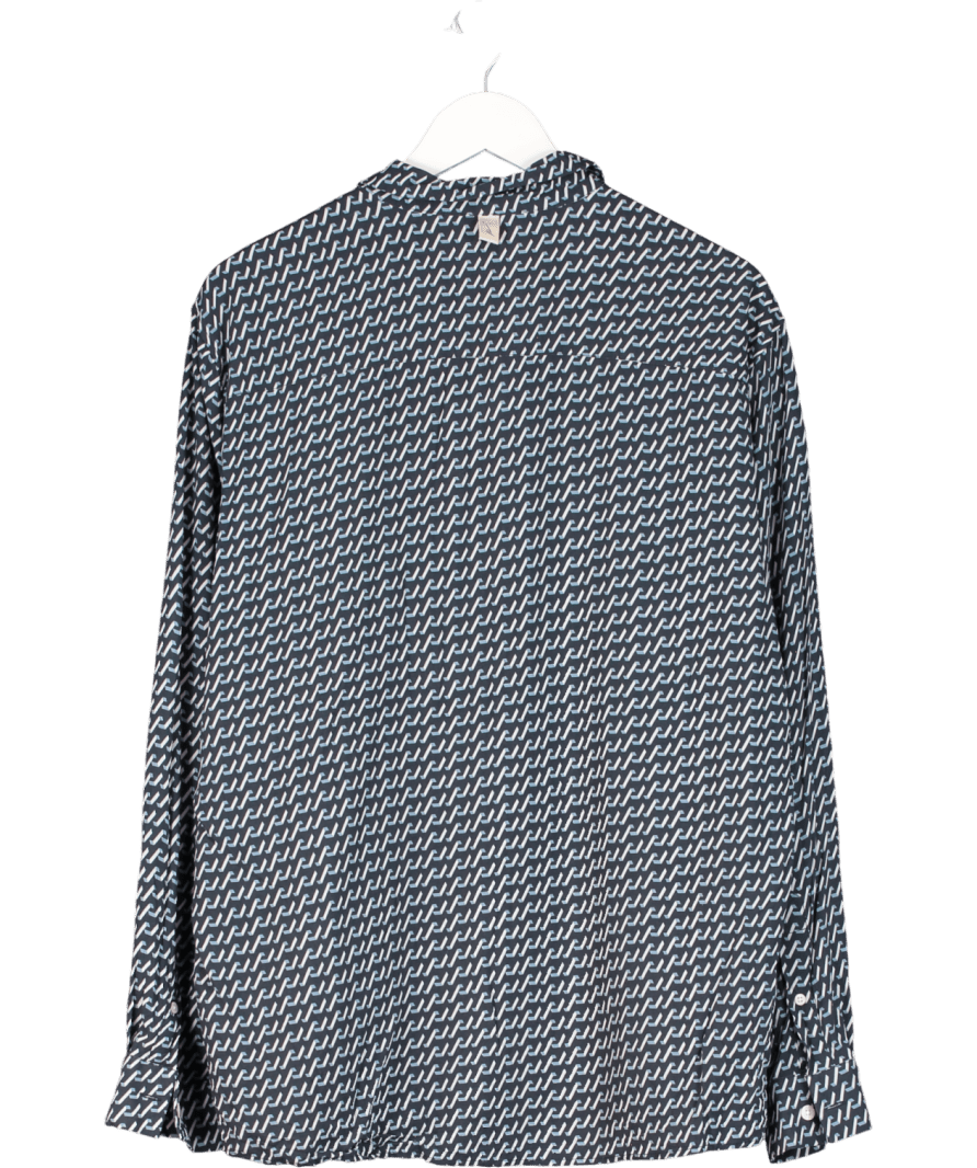 Prevu Blue Long Sleeve Shirt UK L - Reliked