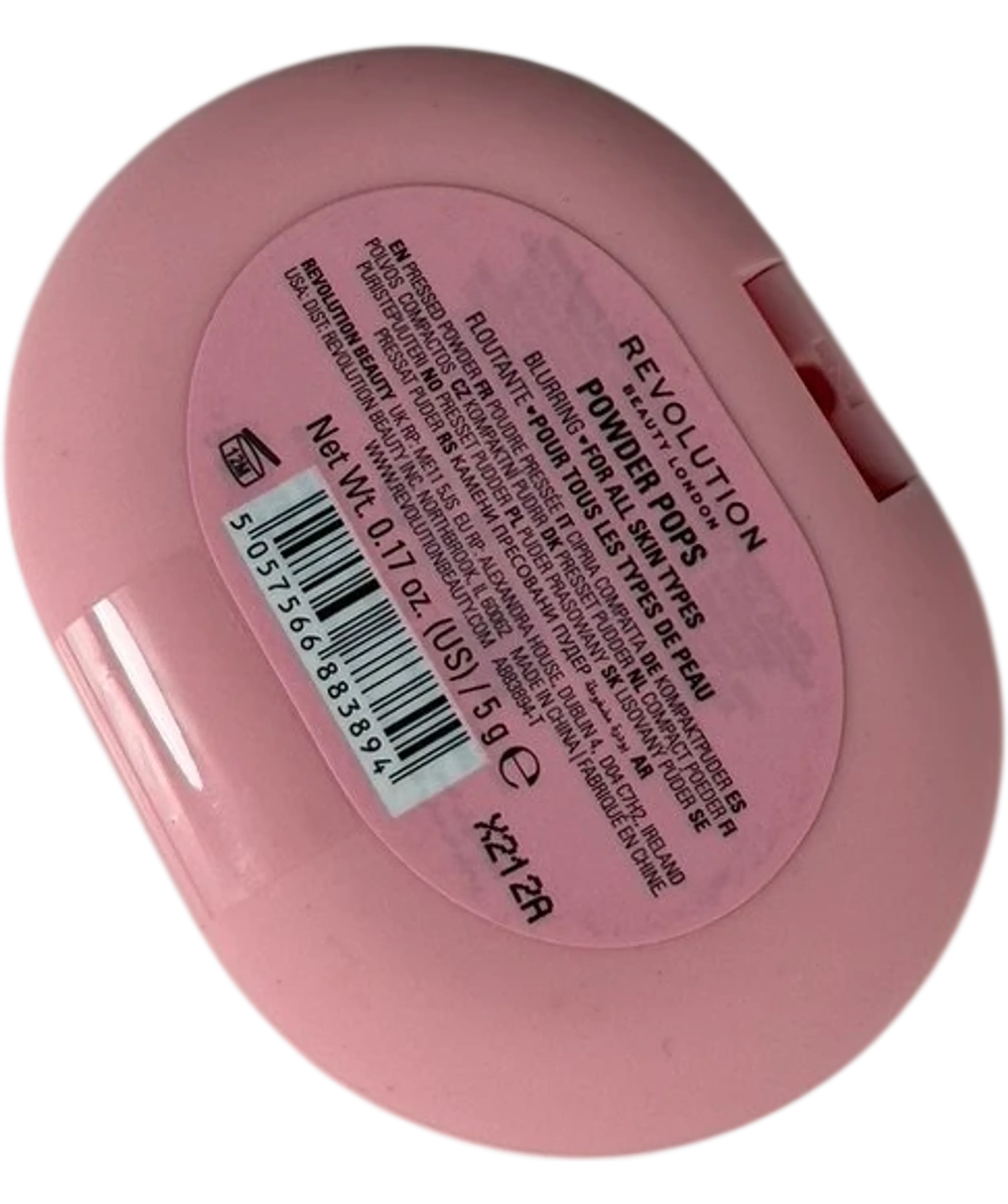 Revolution Powder Pops Instant Blur Setting Powder Rose 5g