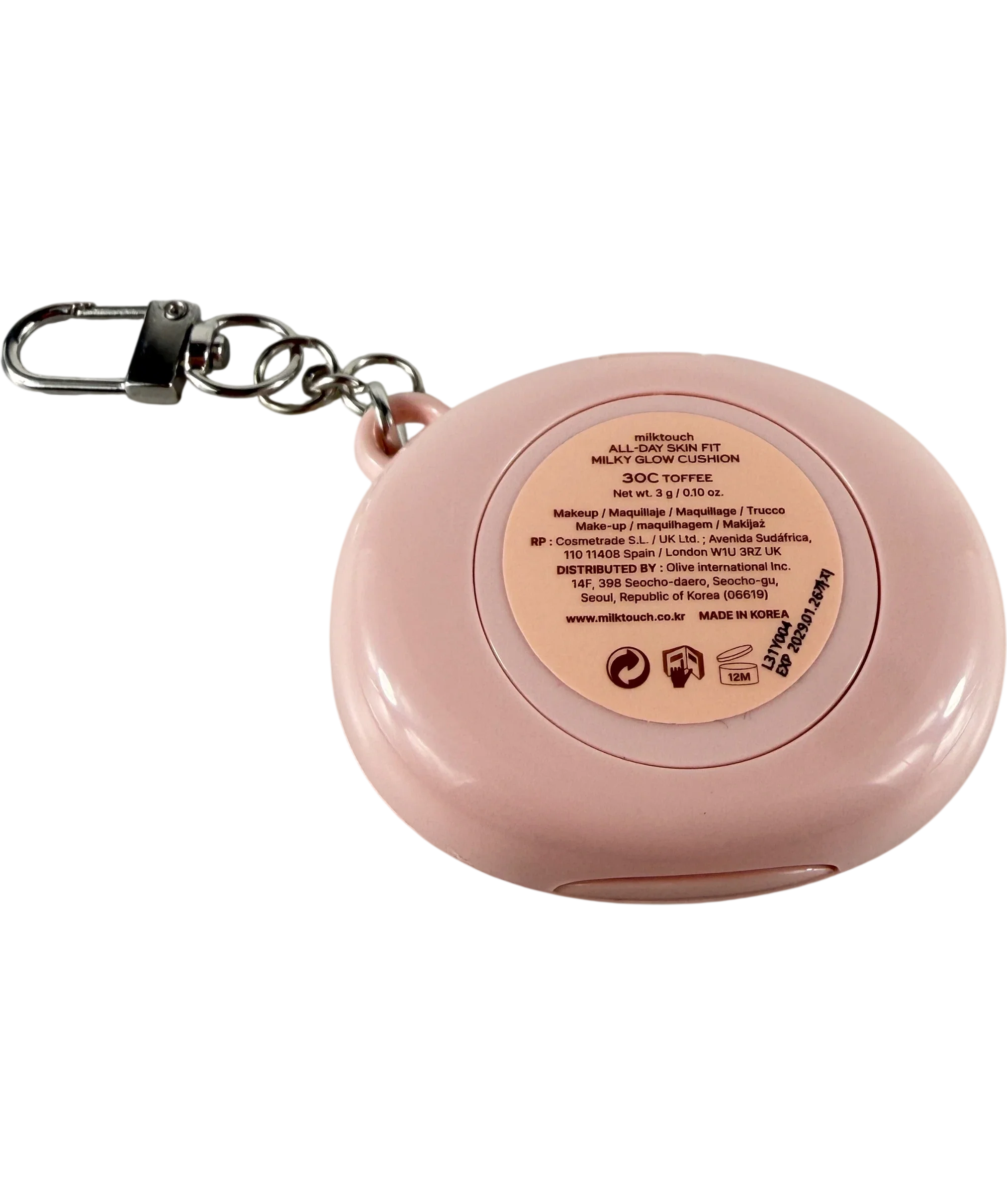 milk touch All-day Skin Fit Milky Glow Cushion 30c 3g