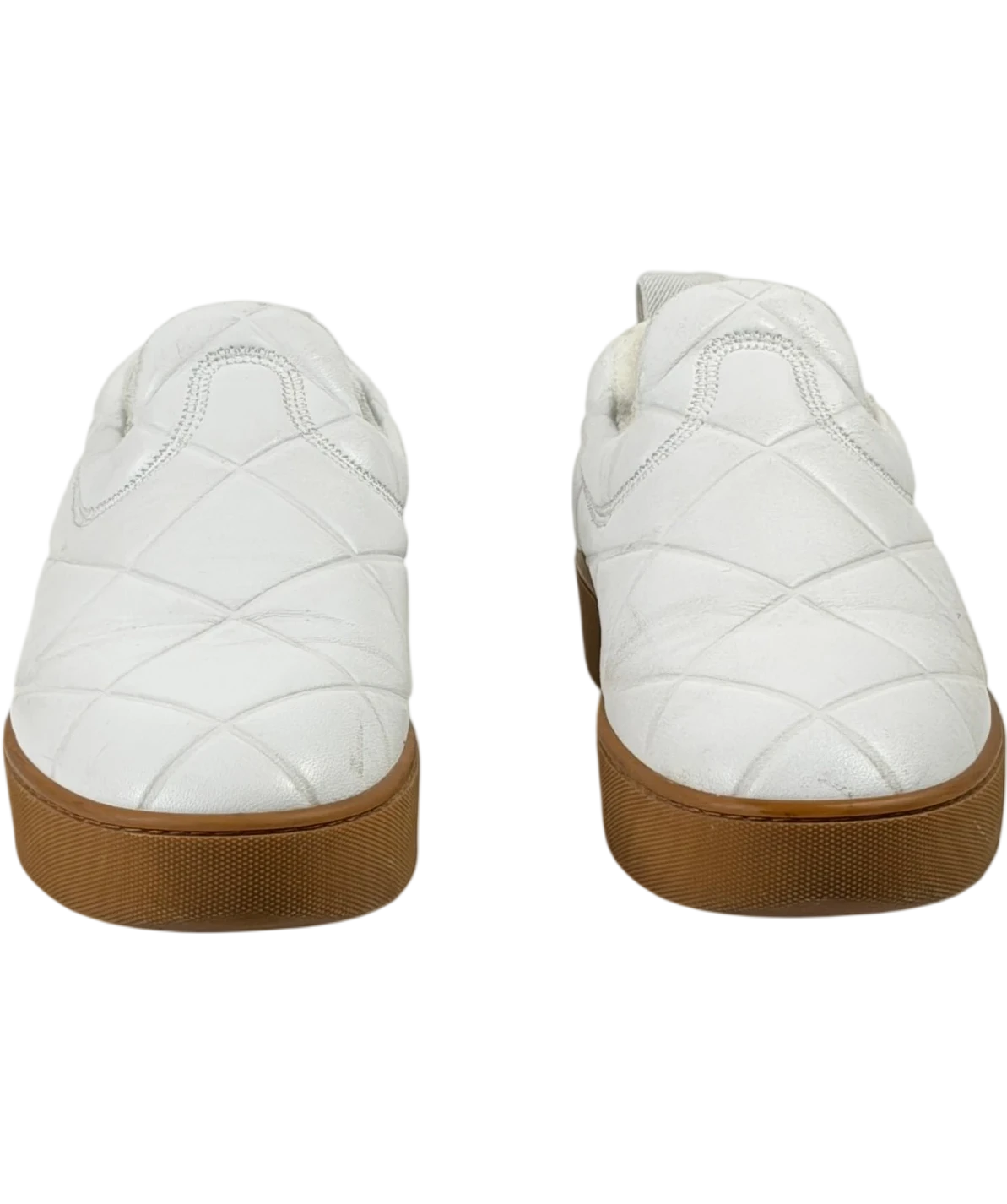 BOTTEGA VENETA The Quilt White Slip-on Trainers UK 6 EU 39