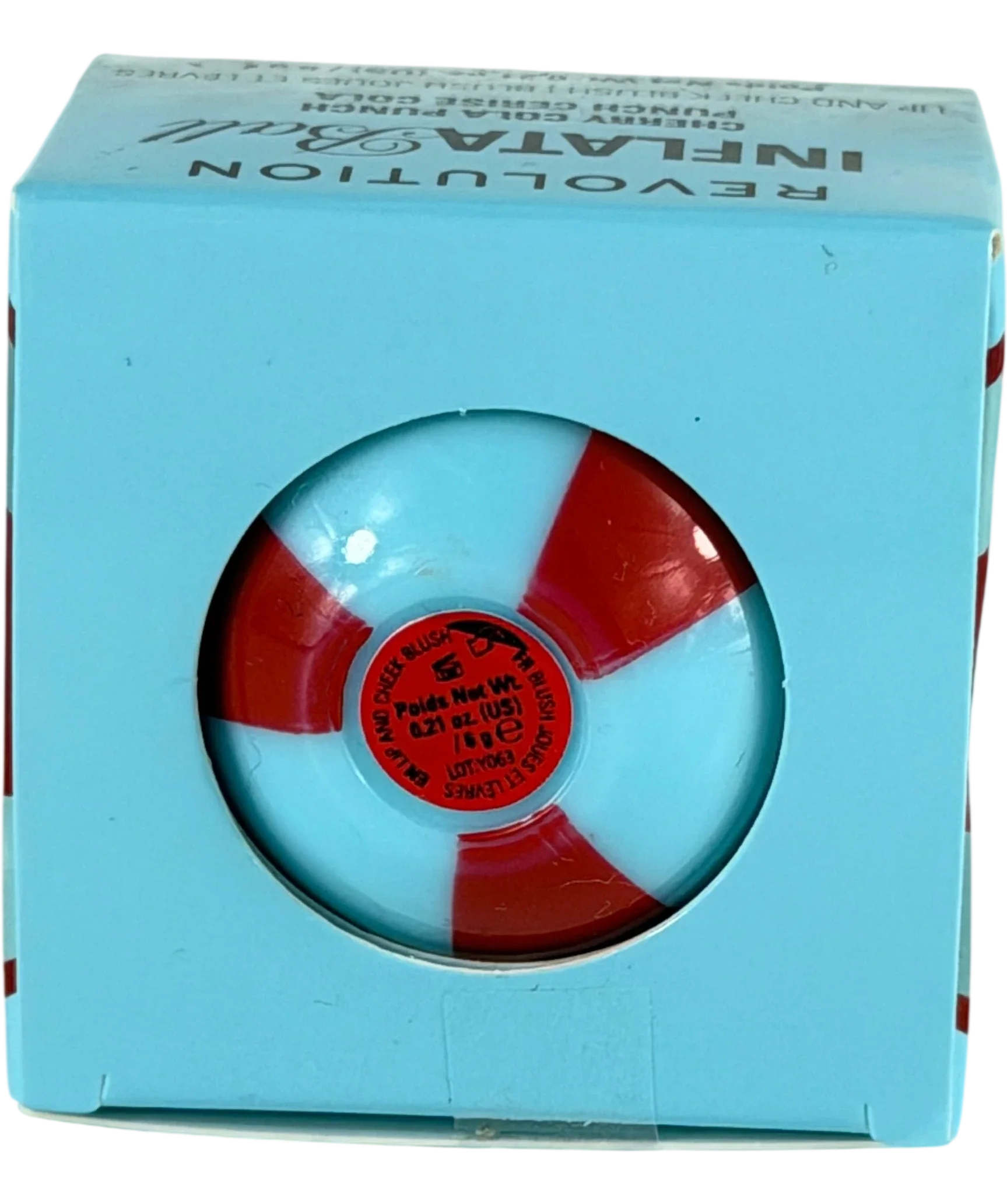 Revolution Inflataball Glow Lip & Cheek Tint Cherry Cola Punch 6G