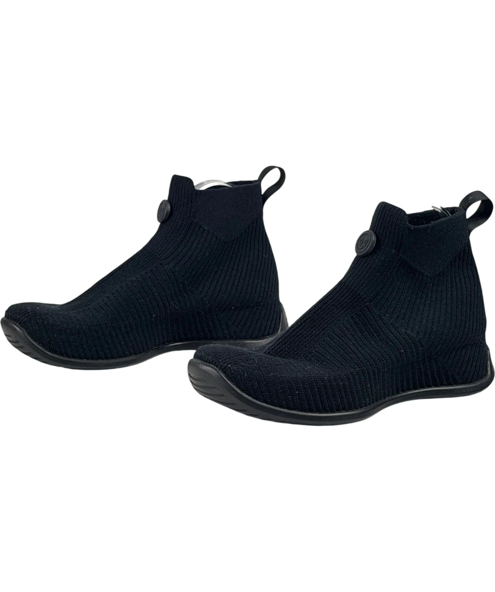 ALLBIRDS M0.0nshot Zero Black High Top Trainers UK 6 EU 39