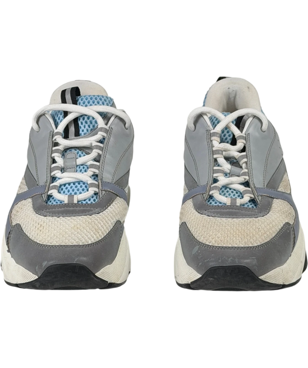 DIOR Dior Trainers - B22 Reflective Blue Grey White UK 9 EU 43