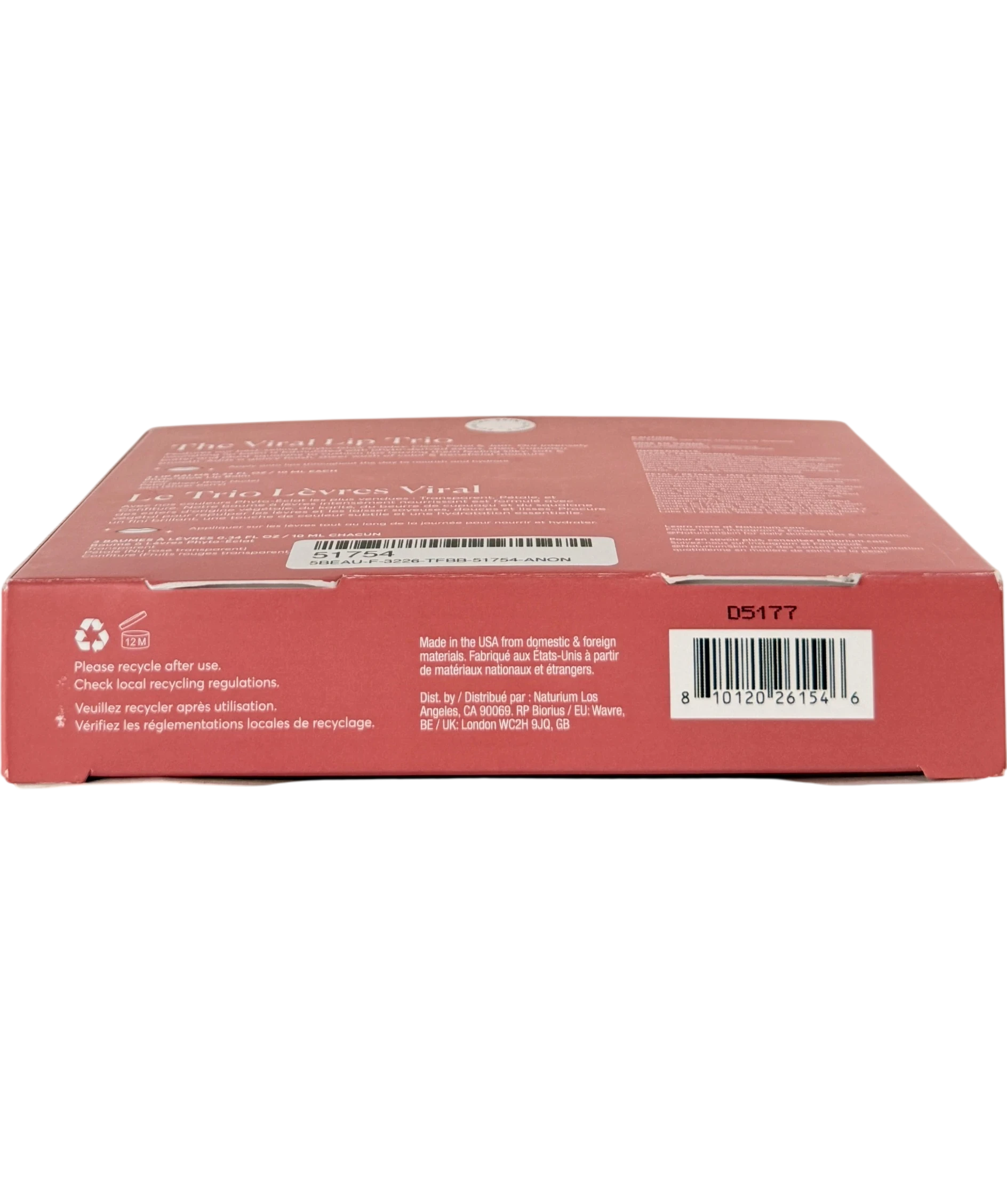 Naturium The Viral Lip Trio Set 10ml x3