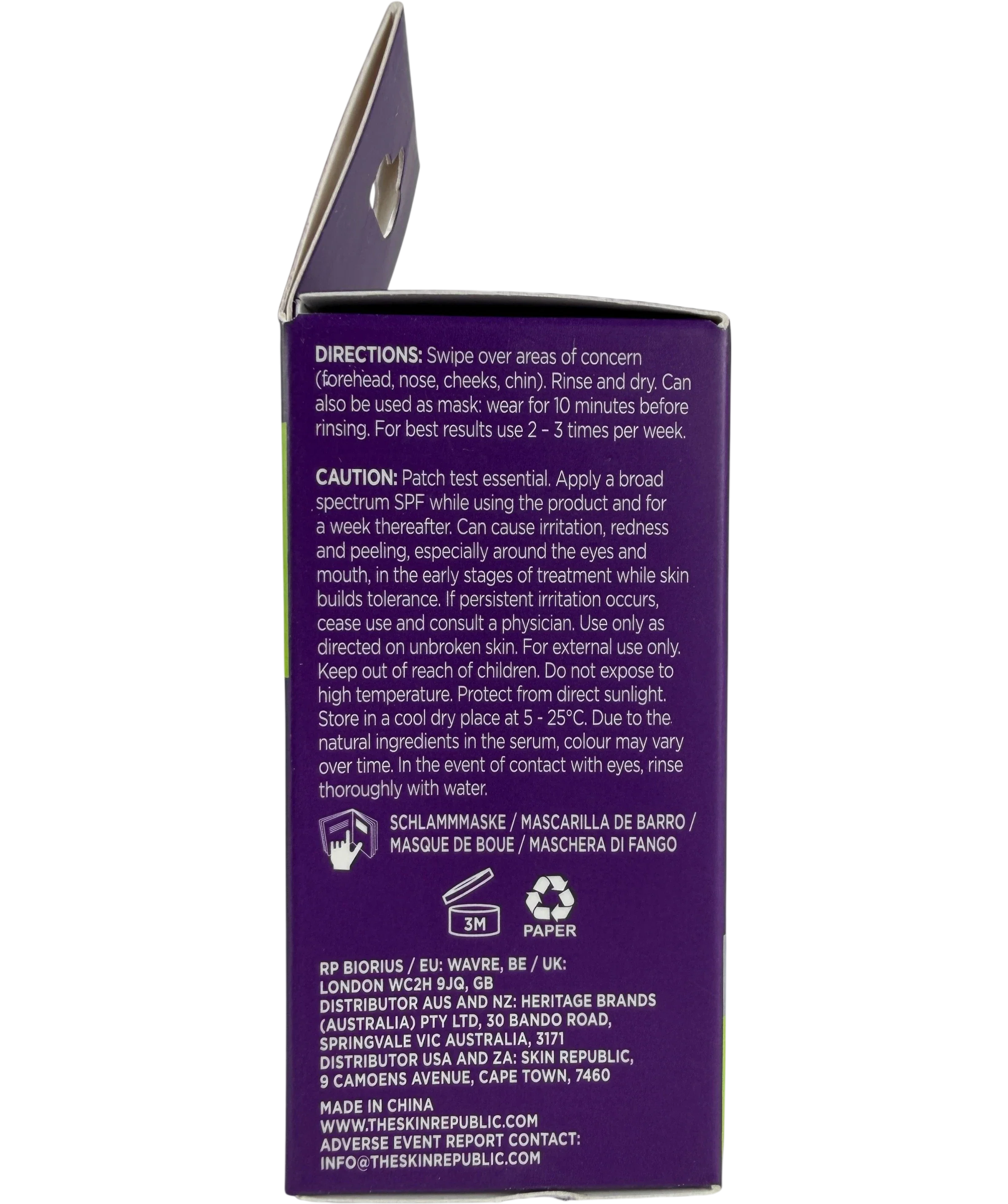 Skin Republic Mud Stick 45g