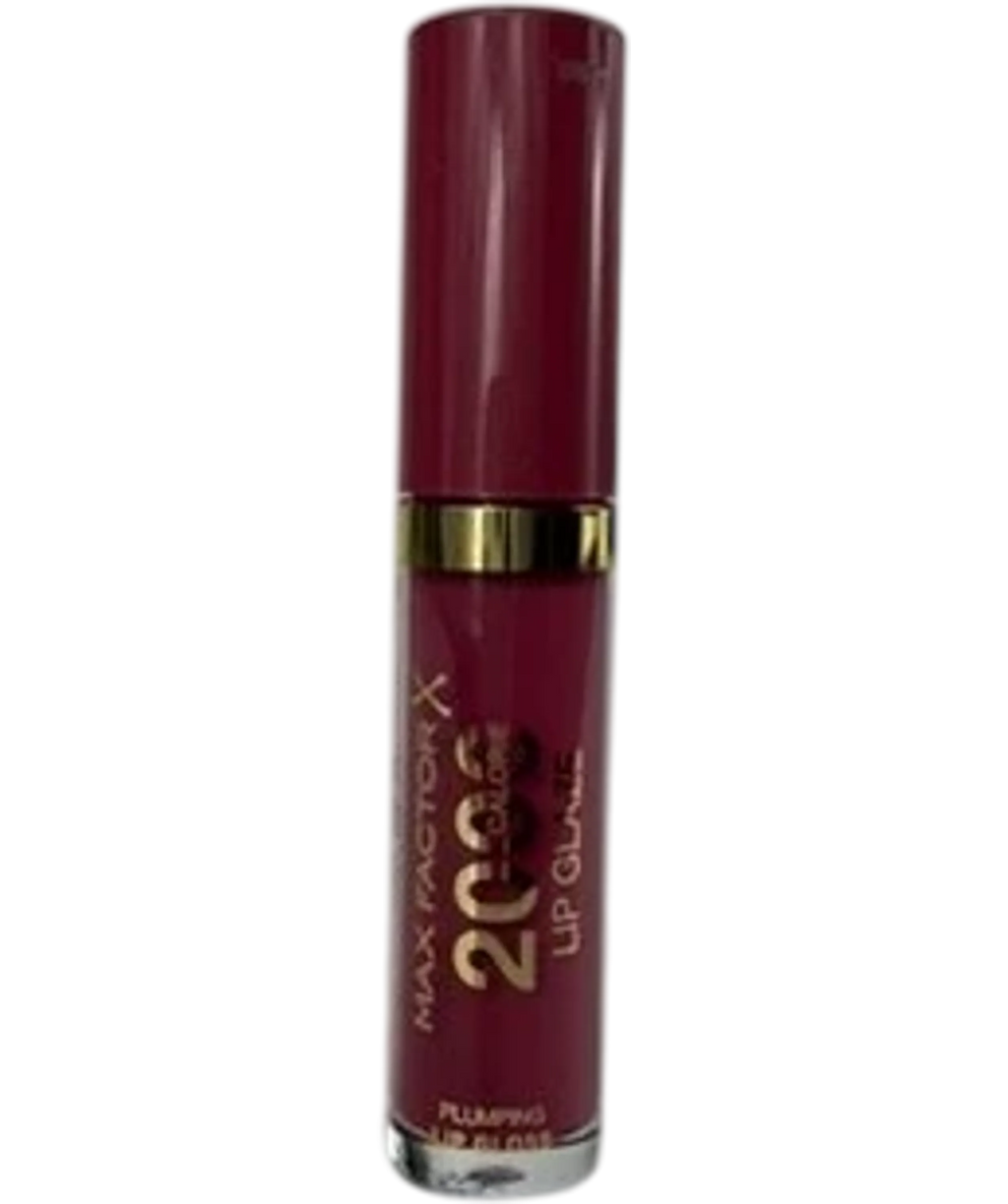 Max Factor 2000 Calorie Lip Glaze Full Shine Tinted Lip Gloss Berry Sorbet 4.4ml