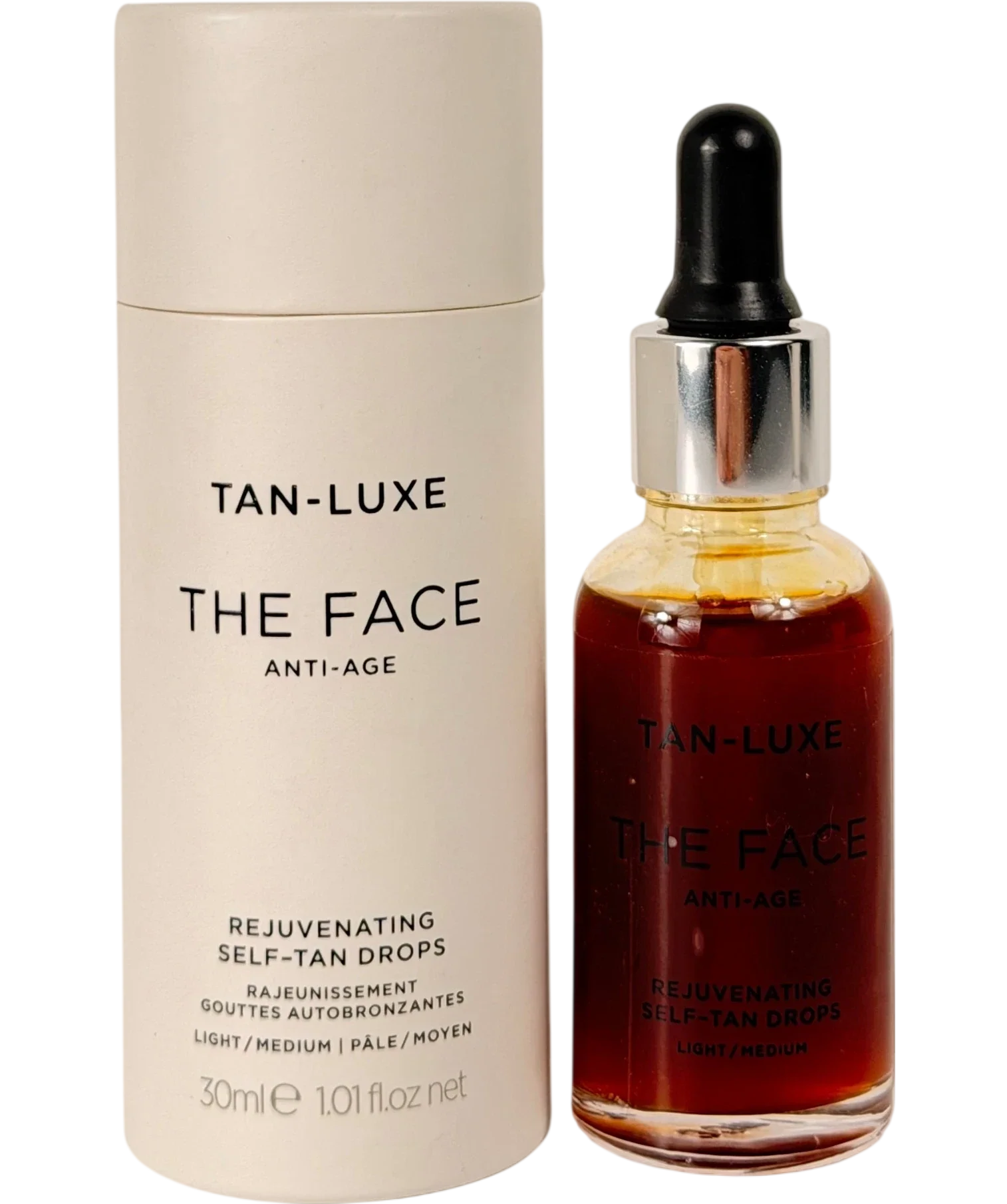Tan Luxe The Face Lluminating Self-tanning Drops Light/medium 30ml