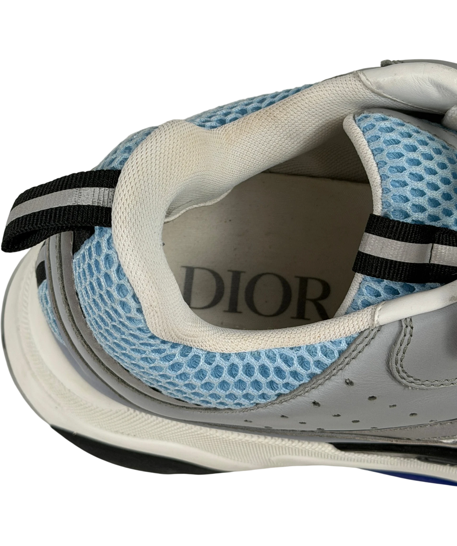 DIOR Dior Trainers - B22 Reflective Blue Grey White UK 9 EU 43