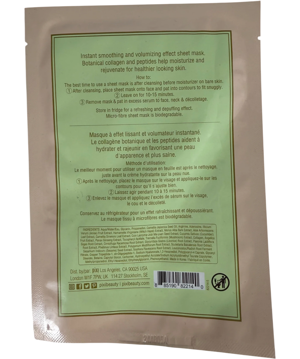 Pixi Volumizing Infusion Sheet Mask one size